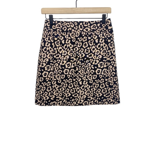 LOFT leopard skirt size 0 EUC - Picture 2 of 7